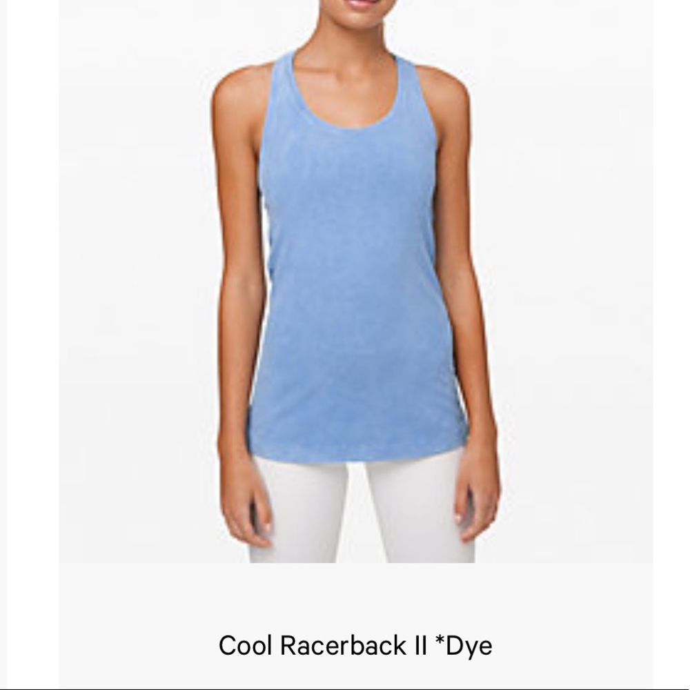 Lululemon cool racer back II like new